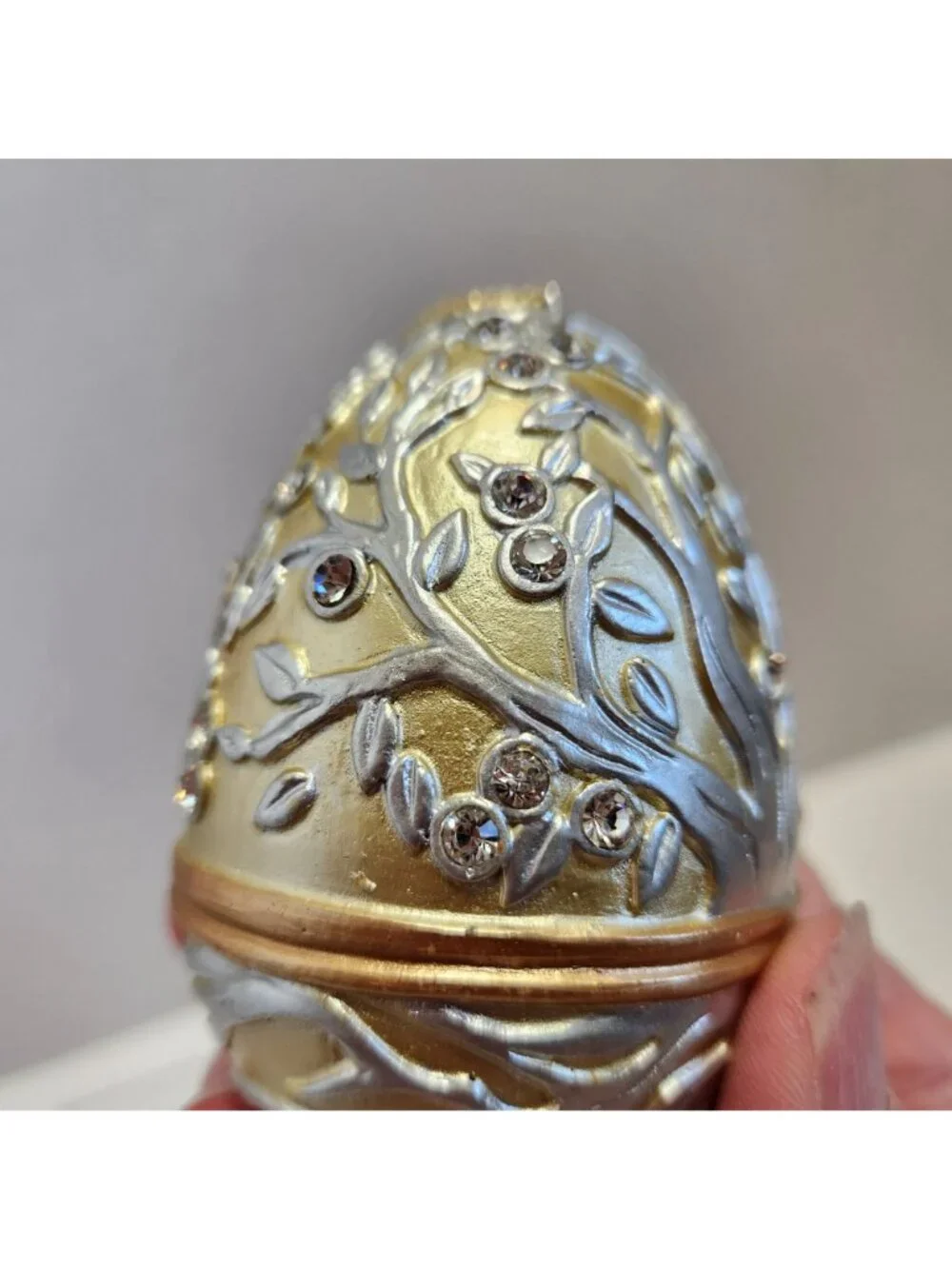 Disney The Nutcracker And The Four Realms Gold & Silver Owl Ornament With Gem Ac